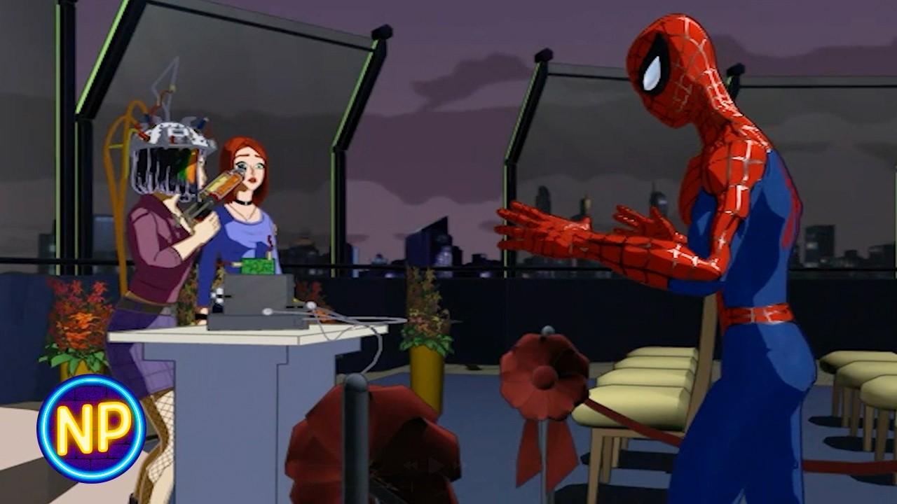 MJ is Held Hostage by Peter's Insane Lab Partner | Spider-Man: The Series (2003)