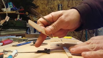 RC Airplane Piper Seneca II Scratch Build Video 3