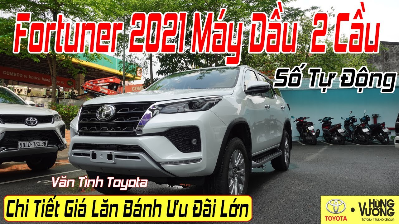 Toyota Fortuner 2021 Máy Dầu 2 Cầu Số Tự Động - Giá Lăn Bánh - Trắng ...