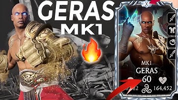 Geras Mortal Kombat 1 Max Fusion X & Level 60 Gameplay Review | MK Mobile Update 6.2