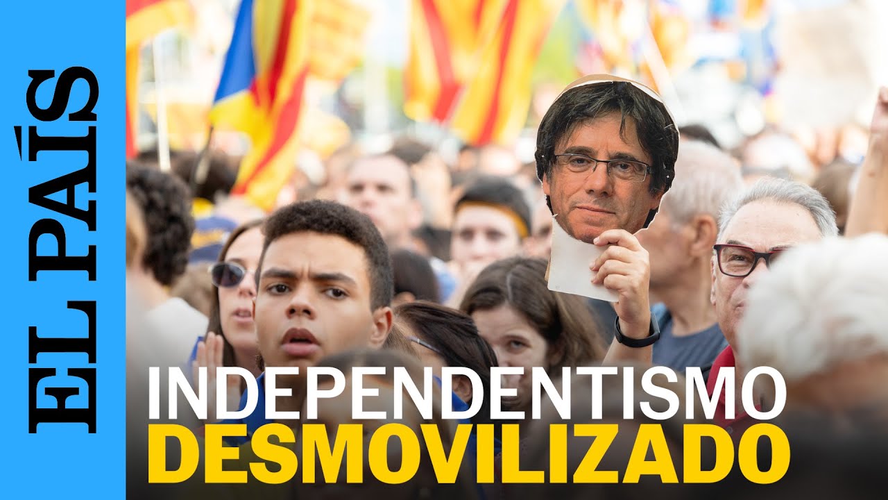 DIADA CATALUÑA 2025 | Un independentismo desmovilizado reúne a 28.000 personas en la manifestación