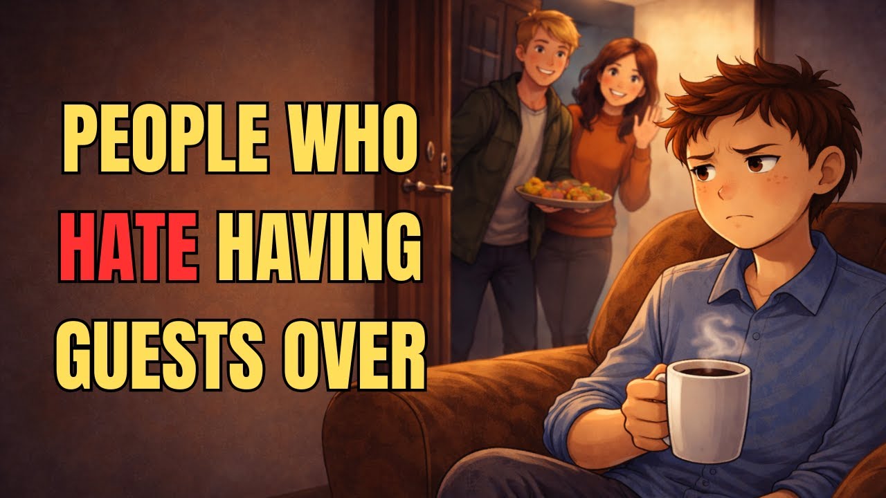 Psychology of People Who HATE Having Guests Over