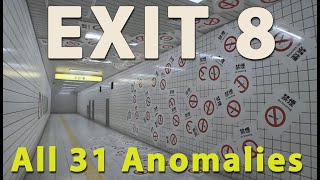 How To Find All 31 Anomalies in The Exit 8 Horror Game screenshot 5