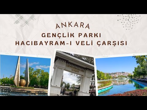 Ankara Part1 | Gençlik Parkı | Hacıbayram-ı Veli #ankara #ankara1