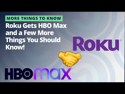 Video: Hbo max ha raggiunto un accordo con Roku?