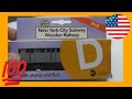 🇺🇸 🚇 Munipals New York City Subway Line D R68 car wooden train (05457 voice)