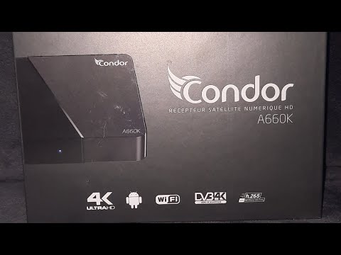 CONDOR A660K 4K Android Uydu Alıcısı Kutu Açılış İnceleme