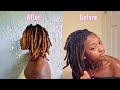 Bleaching my locs from black to blonde