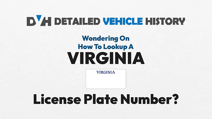 How to Use License Plate Lookup Virginia | Virginia Plate Number Search