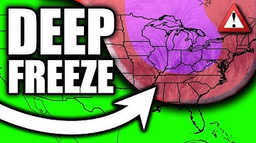 RECORDBREKENDE UITBRAAK IN HET Noordpoolgebied gaande!