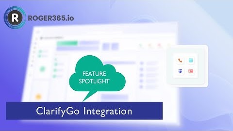 Feature - Compliancy Recording with ClarifyGo