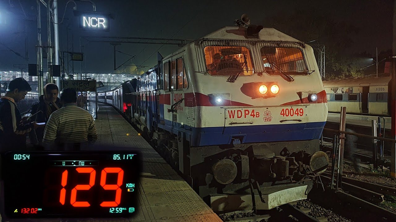 130KMPH Diesel Madness! Full Journey from KANPUR to ANAND VIHAR - 04055 Ballia Clone