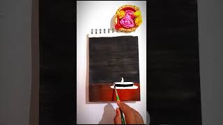 Beautiful Diwali Diya painting | Acrylic painting #shorts #trendingshorts #ashudrawingarts #art