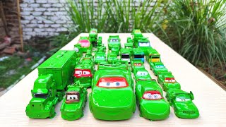 Clean up muddy minicar & disney pixar car convoys! Play in the garden