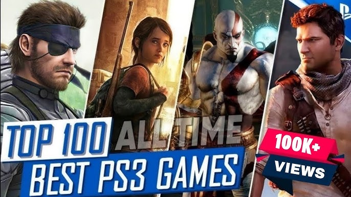 OS 100 Melhores Jogos Para PS3 ATUALIZADO 🏆 ( TOP 100 BEST playstation 3  GAMES ) 
