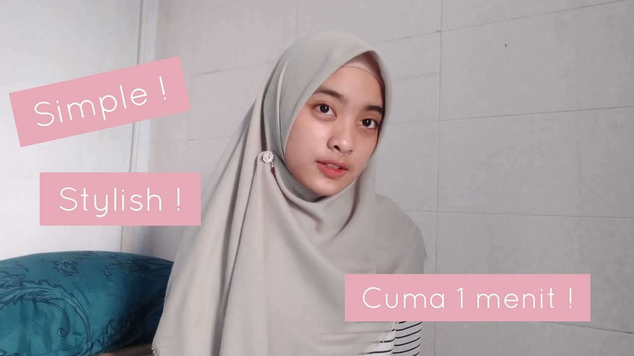 10 STYLE HIJAB SEGI EMPAT MENUTUP DADA TETAP STYLISH  