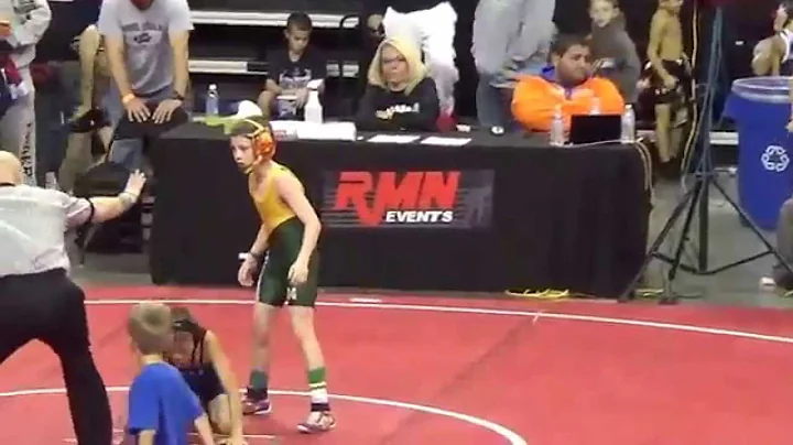 Stewart Druin Show me Nationals wrestling Match #1...