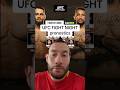 UFC Fight night pronostic 🫡 #mma #ufc #lifestyle #tips #france #reels #shorts #vlog #sports #viral