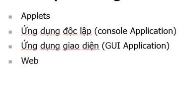 Giới thiệu ngôn ngữ lập trình java