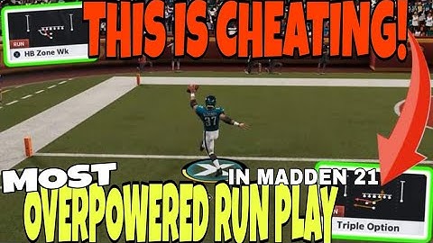 THIS IS CHEATING! Most OVERPOWERED Run Play Scheme in Madden NFL 21! Offense Tips & Tricks Gameplay