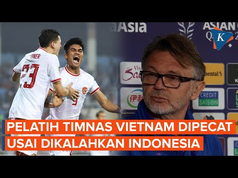 Pelatih Timnas Vietnam Dipecat Usai Kalah Telak dari Timnas Indonesia 0-3