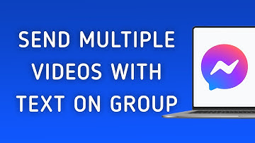 How To Send Multiple Videos With Text On Messenger App Group On PC (New Update)