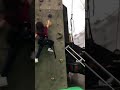 4 year old Alexis first time rock climbing part 2