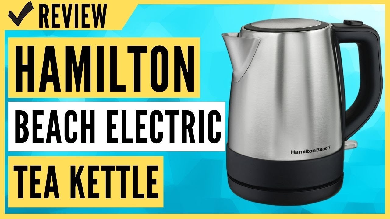 Hamilton Beach 1L Electric Kettle - Stainless 40978