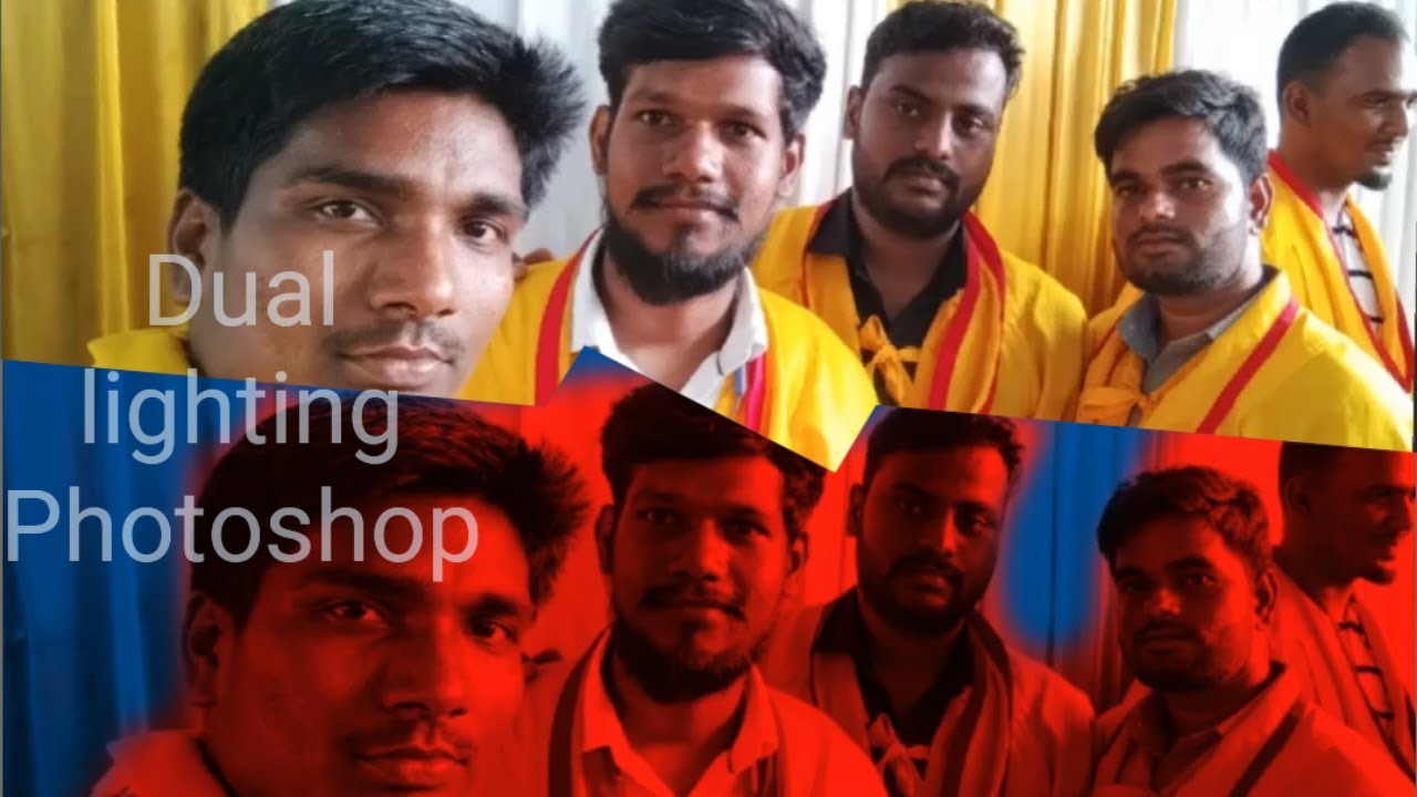 Dual Lighting Photoshop video | Photoshop tutorial