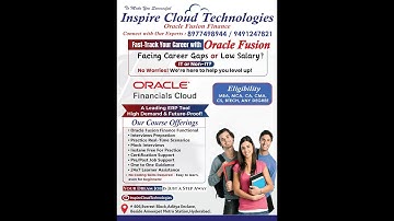 Oracle Fusion Financials interview questions