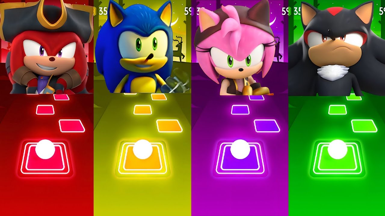 🔴 Sonic SUPER 😱 OTHER HEDGEHOG 3 Tiles Hop 🎯 Cedm rush 🟢 #125