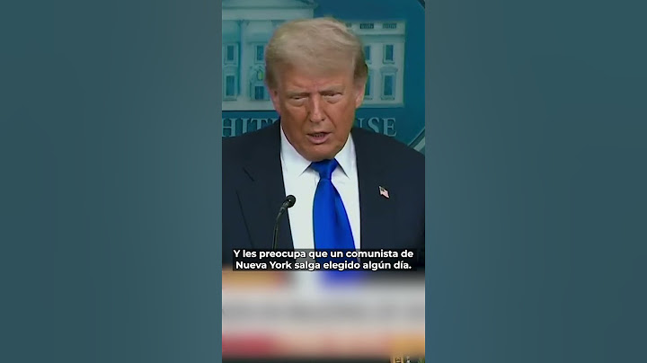 Es comunista, eso es terrible para Nueva York: Donald Trump sobre Zohran Mamdani. #Latinus