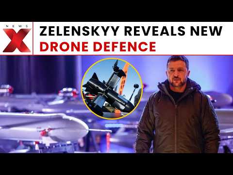 Ukraine Intercepts 55% Russian Jet Drones, Zelenskyy Reveals Major Air Defence Push | NewsX