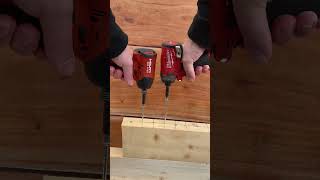 Milwaukee M12 FID VS Hilti SID 6 speed or weight which is better ? #reels #construction #explore