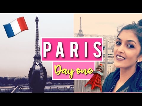 PARIS Day 1 || Bullet train to Paris || Air bnb in Champs Élysées || Arc de Triomphe || Eiffel Tower