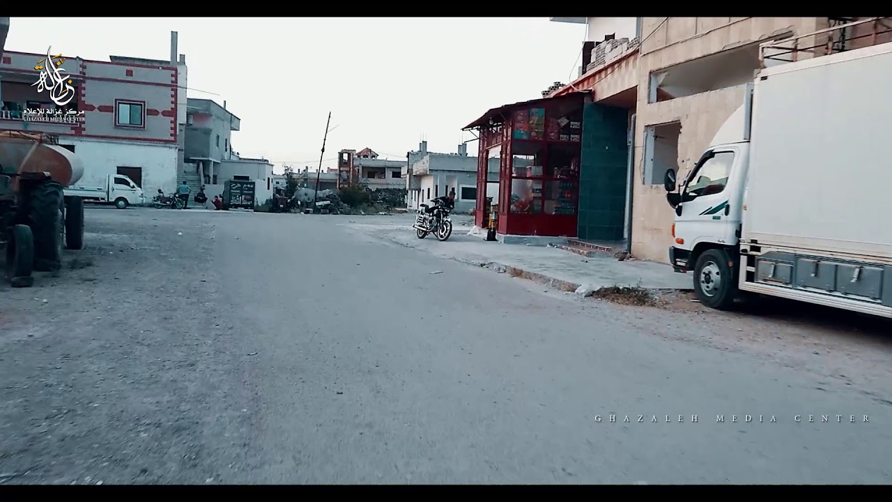 جولة في شوارع مدينة خربة غزالة بريف درعا الشرقي  ج (2)