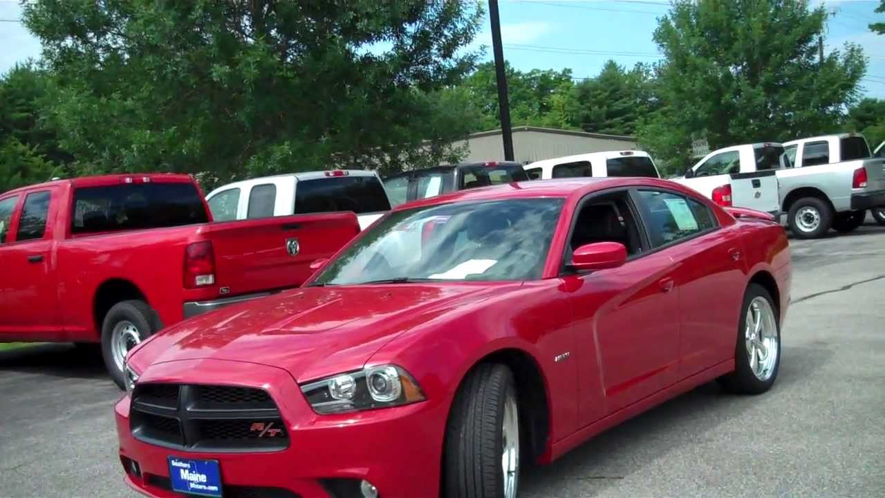 Best Priced Used 2011 Dodge Charger R/T T7384A Car Dealers in Maine