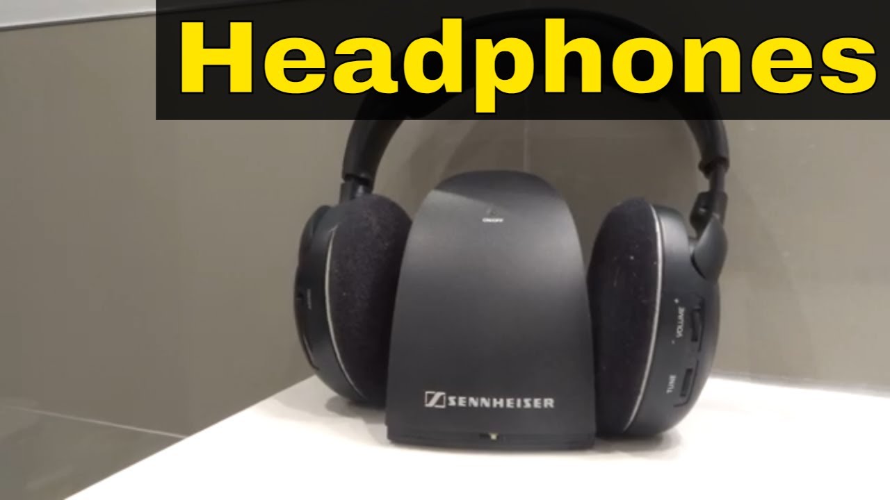 Sennheiser RS 125 Wireless Headphones For TV Review