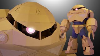 【GUNDAM】How to Make Wearable Z’GOK