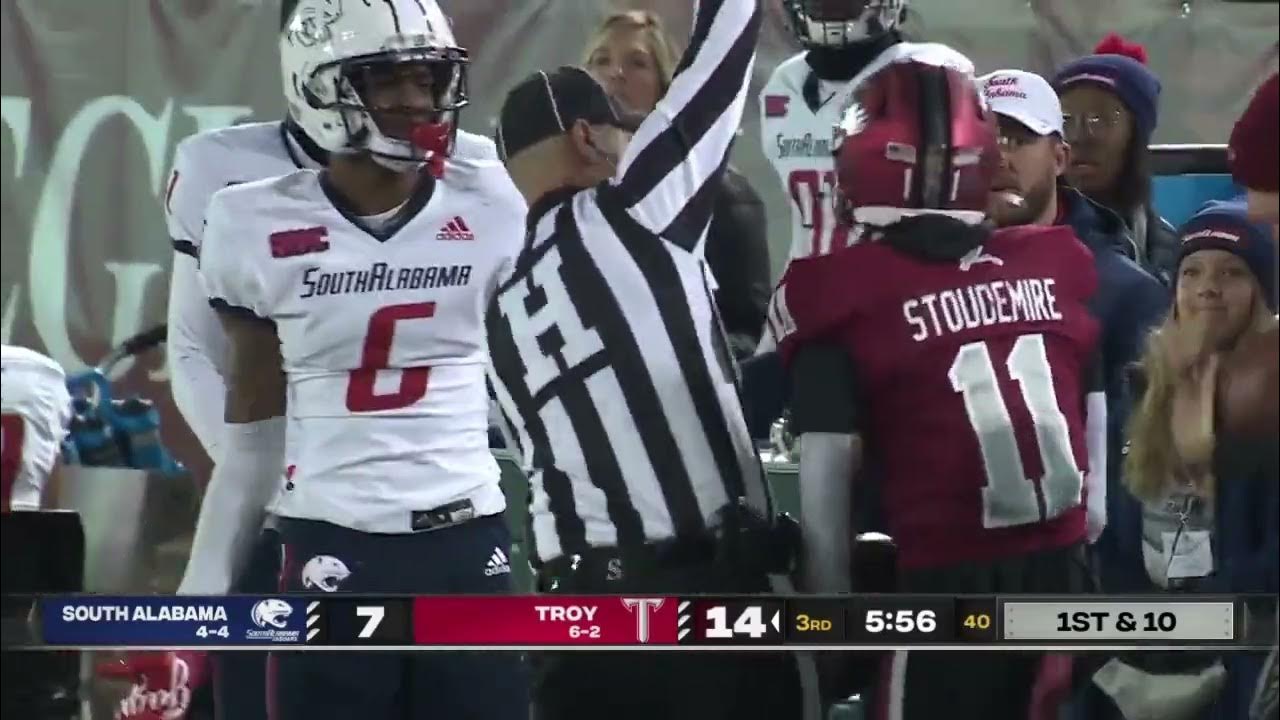 Troy vs South Alabama (Full Highlights) YouTube