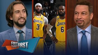 Lakers defeat Warriors in Game 1: AD dominates, Poole misses game-tying 3 | NBA | FIRST THINGS FIRST