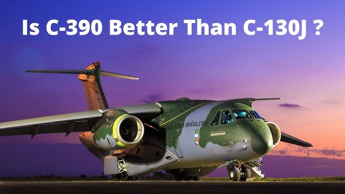 Defesa em Foco no LinkedIn: Embraer C-390 vence Hercules C-130J na