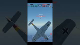Ta-152 C-3 vs Bf 109 Z 🇩🇪🔥 #warthunder #warthundermobile #aviation #gameplay #shorts