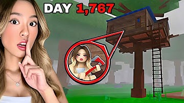 I Survived In A TREEHOUSE For 99 Nights In The Forest..