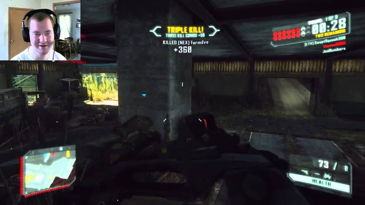 Crysis 3 - 5 Killstreak in Hunter Mode!