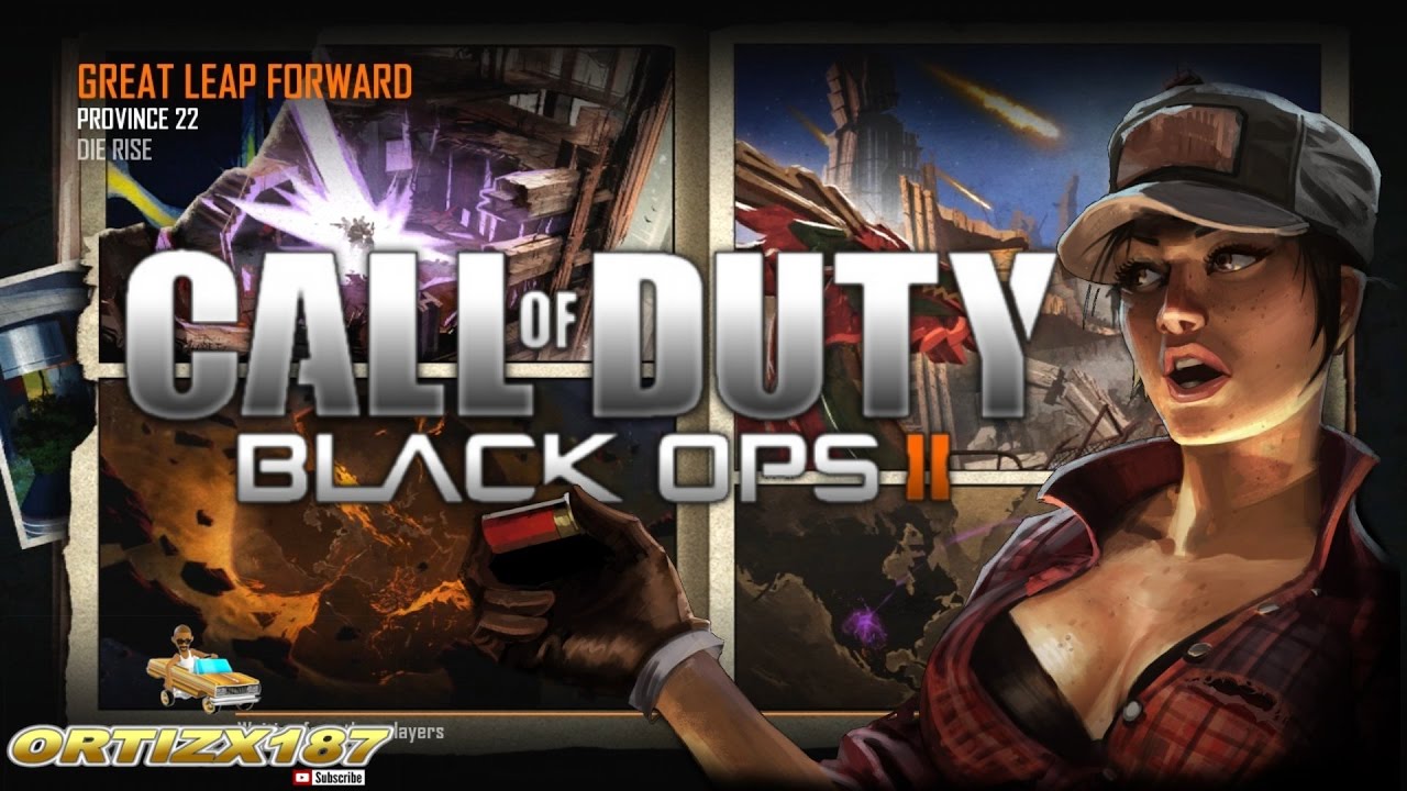 DIE RISE Black Ops 2 Zombies Misty YouTube