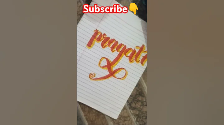 Pragati in Calligraphy #calligraphy #music #love #song #lyrics #art #artist #lettering #yimmy yimmy