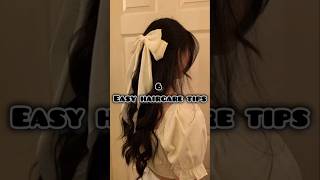 Simple Hair Care Tips That Actually Work 💗 #haircare #glowup #yt #viralvideo