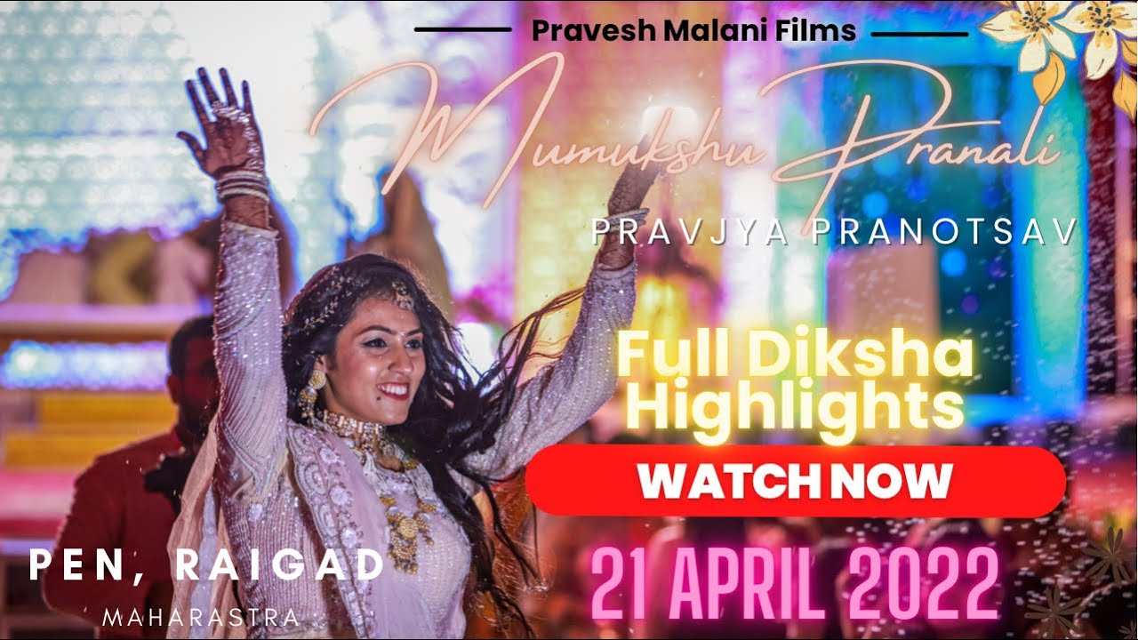 The Grand Diksha | Mumukshu Pranali Ben Full Highlight Of 5 Days Mahotsav | Pravesh Malani Film