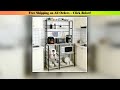 Kitchen shelf, Storage Furniture, industrial Style, storage shelves for microwave oven,